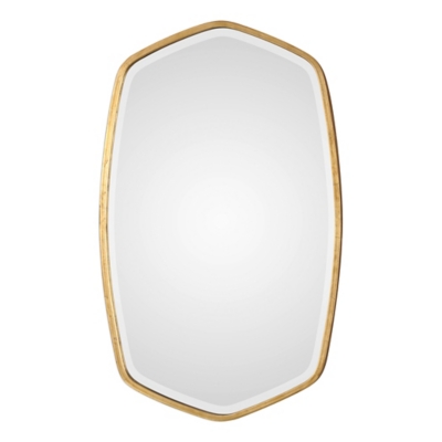Uttermost Duronia Antiqued Gold Mirror, , large