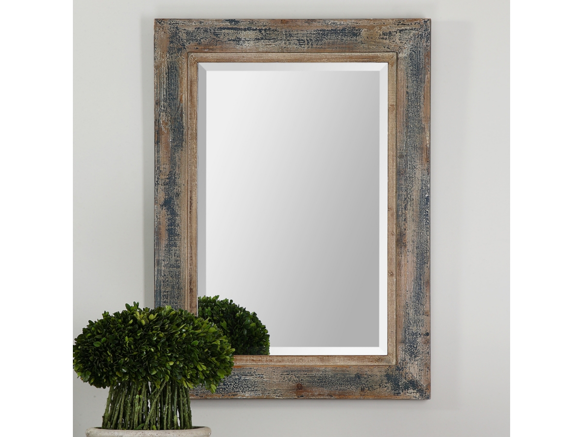 美品　UTTERMOST社製　大型鏡 Bozeman Distressed Mirror | Ashley