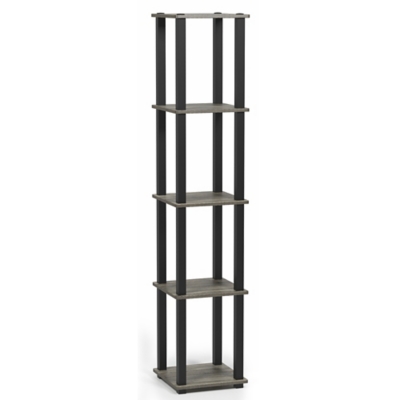 A600023090 Furinno Turn-S-Tube 5-Tier Corner Square Rack Disp sku A600023090