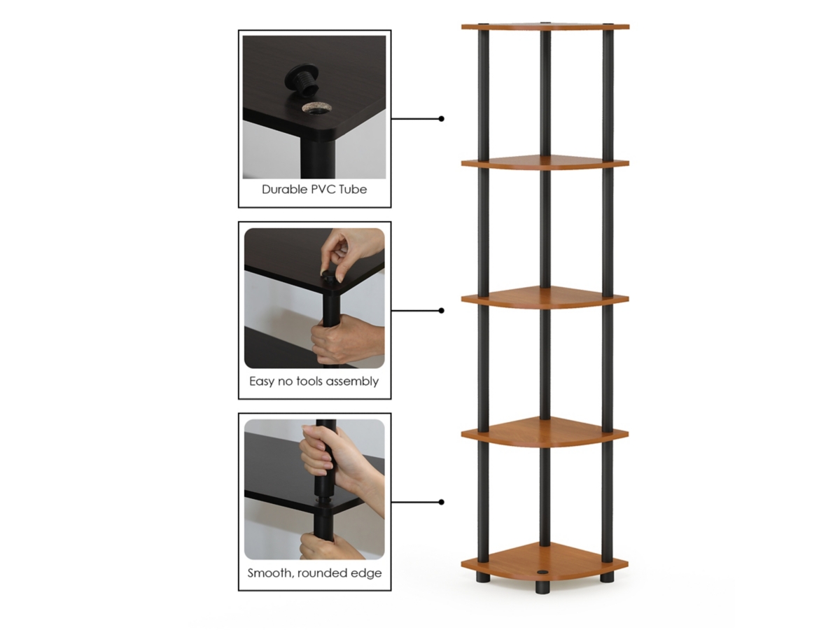 【りん】TROY CORNER SHELF Amazon.com: Rolanstar Rustic Brown Corner Shelf with Doors