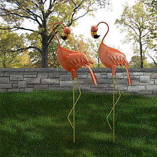 National Tree Company Spring Decor Standing Flamingo, , rollover