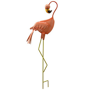 National Tree Company Spring Decor Standing Flamingo, , large