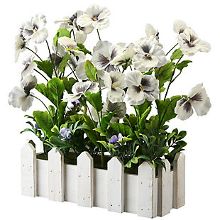 National Tree Company Pansy Flowers in Planter, , large
