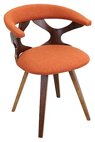 Gardenia Accent Chair, Orange, large
