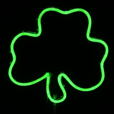 National Tree Company LED Light Strip Shamrock, , large