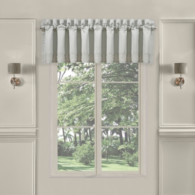 Five Queens Court Court Nouveau Window Straight Valance, , large