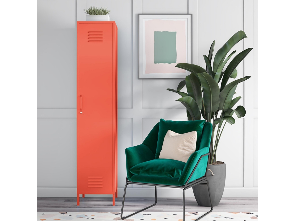 Cache Single Metal Locer Storage Cabinet | Ashley