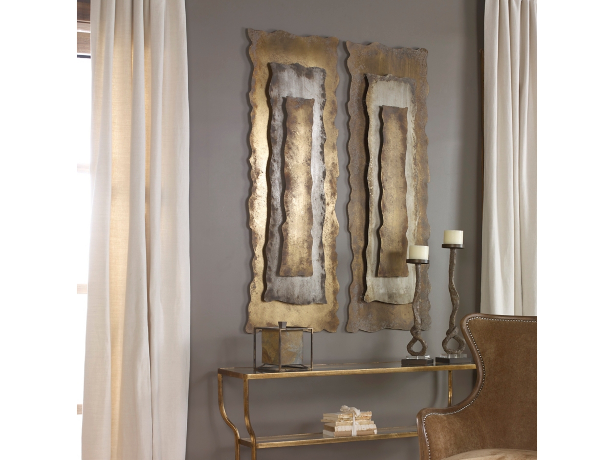 Uttermost Jaymes Oxidized Panel | Ashley