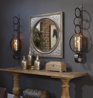 Uttermost Falconara Wall Sconce, Bronze