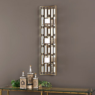 Uttermost Loire Mirrored Wall Sconce, , rollover