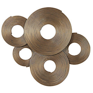 Uttermost Ahmet Gold Rings Wall Decor, , rollover