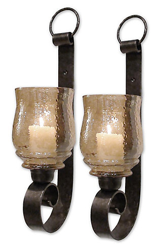 Uttermost Joselyn Small Wall Sconces, Set of 2, , large