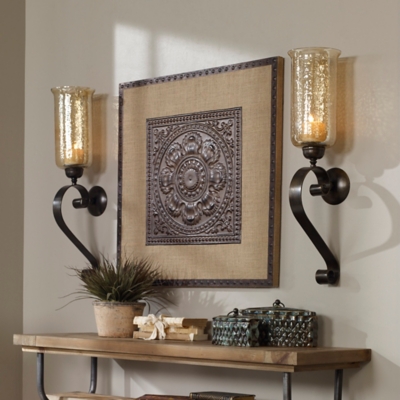 A600024484 Uttermost Joselyn Bronze Candle Wall Sconce sku A600024484
