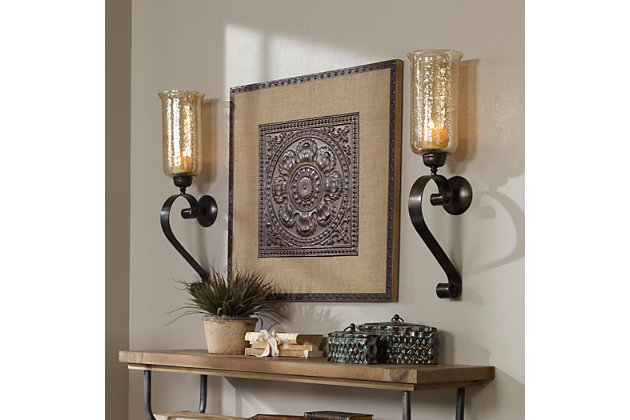 Uttermost Joselyn Candle Wall Sconce Ashley - Gold Tone Candle Wall Sconces
