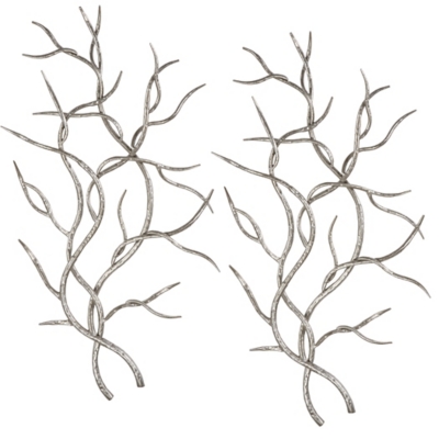 Uttermost Silver Branches Wall Art - Thumbnail 2