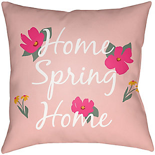 Surya Home Spring Home 18" X 18" X 5" Pillow, , rollover