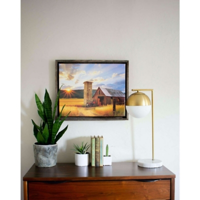"BarnwoodUSA Rustic 8" x 10" Canvas Frame for Wall Art"