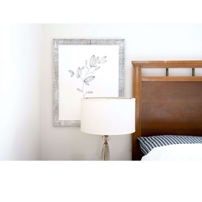 BarnwoodUSA Farmhouse 11x14 White Wash Picture Frame (1.5" Molding), White Wash, rollover