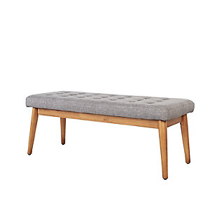 Crosley Landon Upholstered Bench, , large