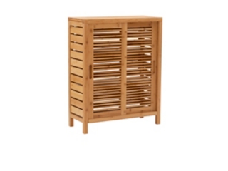 Linon Bracken Two Door Floor Cabinet