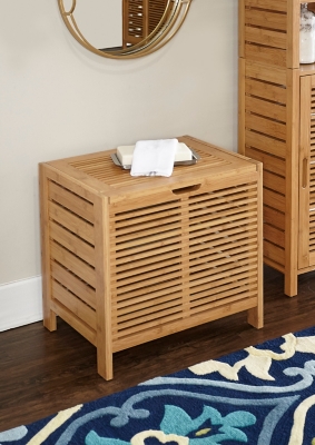 Clint Bamboo Hamper Ashley Furniture Homestore