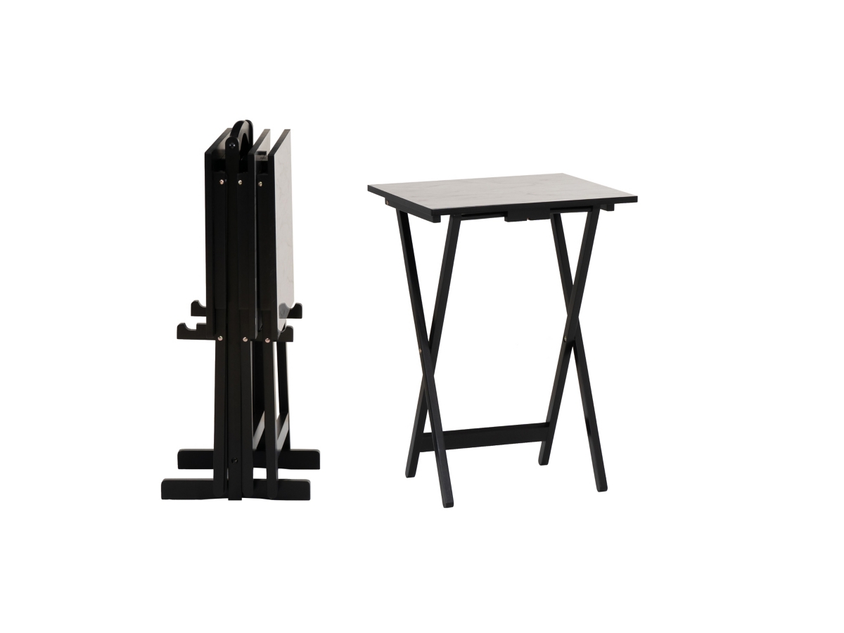White tv tray table set hotsell