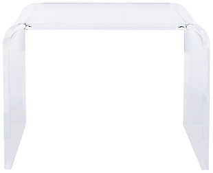 Safavieh Upton Acrylic Side Table, , large