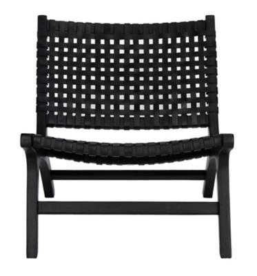 Safavieh Luna Accent Chair, Black, large