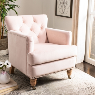 Safavieh Colin Chair, Blush Pink, large