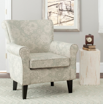Safavieh Hazina Chair, Abbey Mist, rollover