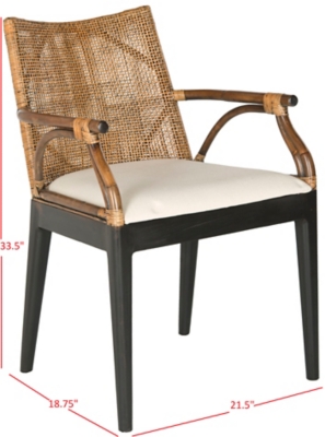 Gianni arm 2025 chair safavieh