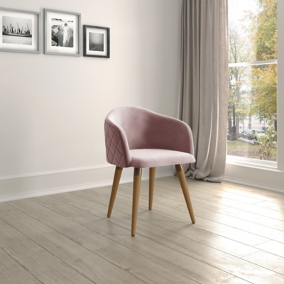 Kari Accent Chair, Rose Pink, rollover