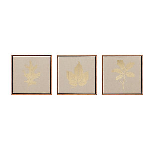 Madison Park Gold Framed Canvas 3 Piece Set, , large