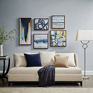 Madison Park Natural Gallery Art 5 Piece Set, , rollover
