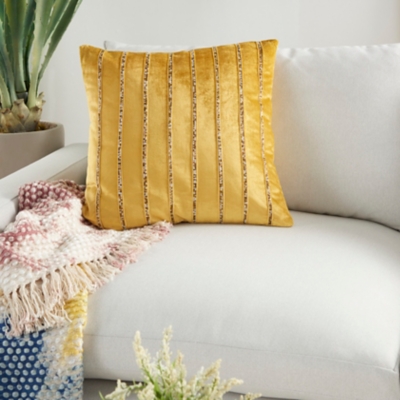 Large gold throw pillows hot sale