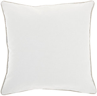 Bring modern flair to a favorite chair, sofa or bed with the fresh style of this handcrafted mina victory accent pillow. It's a unique accessory in shaded velvet with the subtle gleam of foil printing, and the texture of hand-beaded embroidery. In navy ombre on gold, with cotton back.Handcrafted | Hand-beaded embroidery | Made of velvet with cotton back | Soft polyfill | Zipper closure | Foil printing | Spot clean