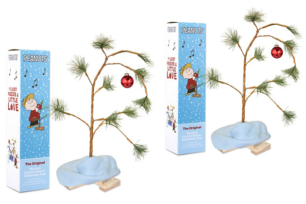Peanuts 24 Inch Charlie Brown Tree-Musical (2 Pack) | Ashley