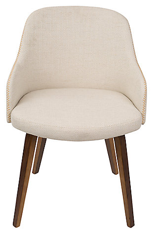 Bacci Dining Chair, Cream, rollover