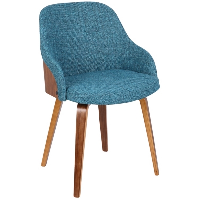 Bacci Dining Chair, Teal, large