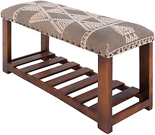 Surya Asmara Upholstered Bench, , rollover