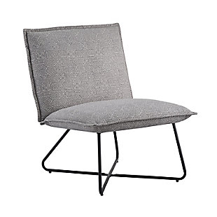 Linon Stiles Chair, Gray, large