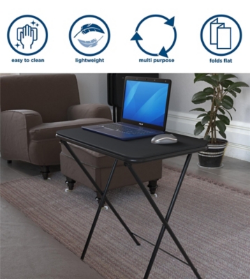 COSCO 5-Piece Folding TV Tray Set