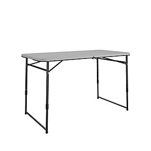 COSCO 4' Fold-in-Half Portable Utility Table, , large