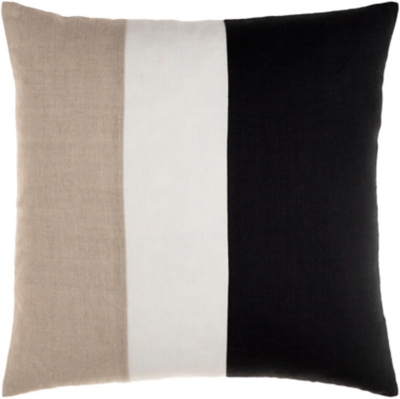 Surya Roxbury Pillow, Black, large