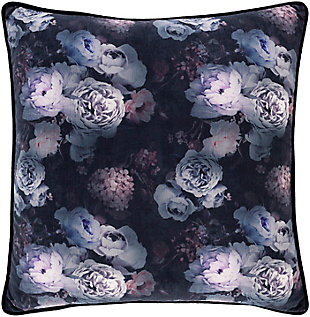 Surya Horticulture Pillow Cover, Black, rollover