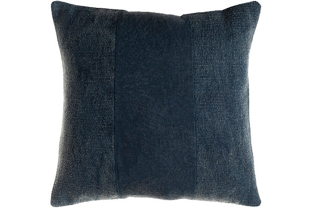 The meticulously woven construction of these pieces boasts durability and will provide natural charm into your decor space. Made with cotton in india, spot clean only, line dry. Manufacturers 30-day limited warranty.Farmhouse | Indoor | Front: 100% cotton, back: 100% cotton | Pillow cover only, insert sold separately | Spot clean only | Line dry | Manufacturers 30 day limited warranty | Imported