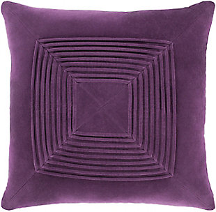 Surya Akira Pillow, Dark Purple, rollover