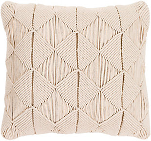 Surya Migramah Pillow Cover, Cream, large
