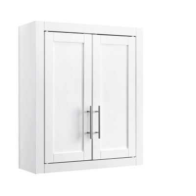 Savannah Wall Cabinet, White, large