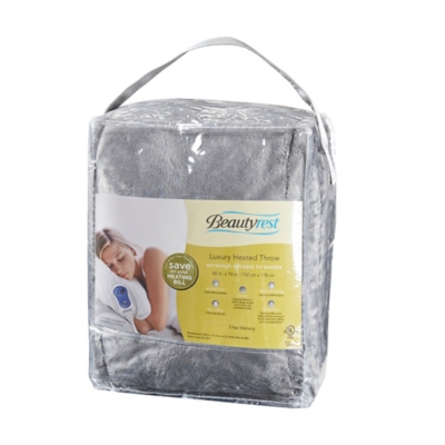 Beautyrest heated microlight to berber online blanket